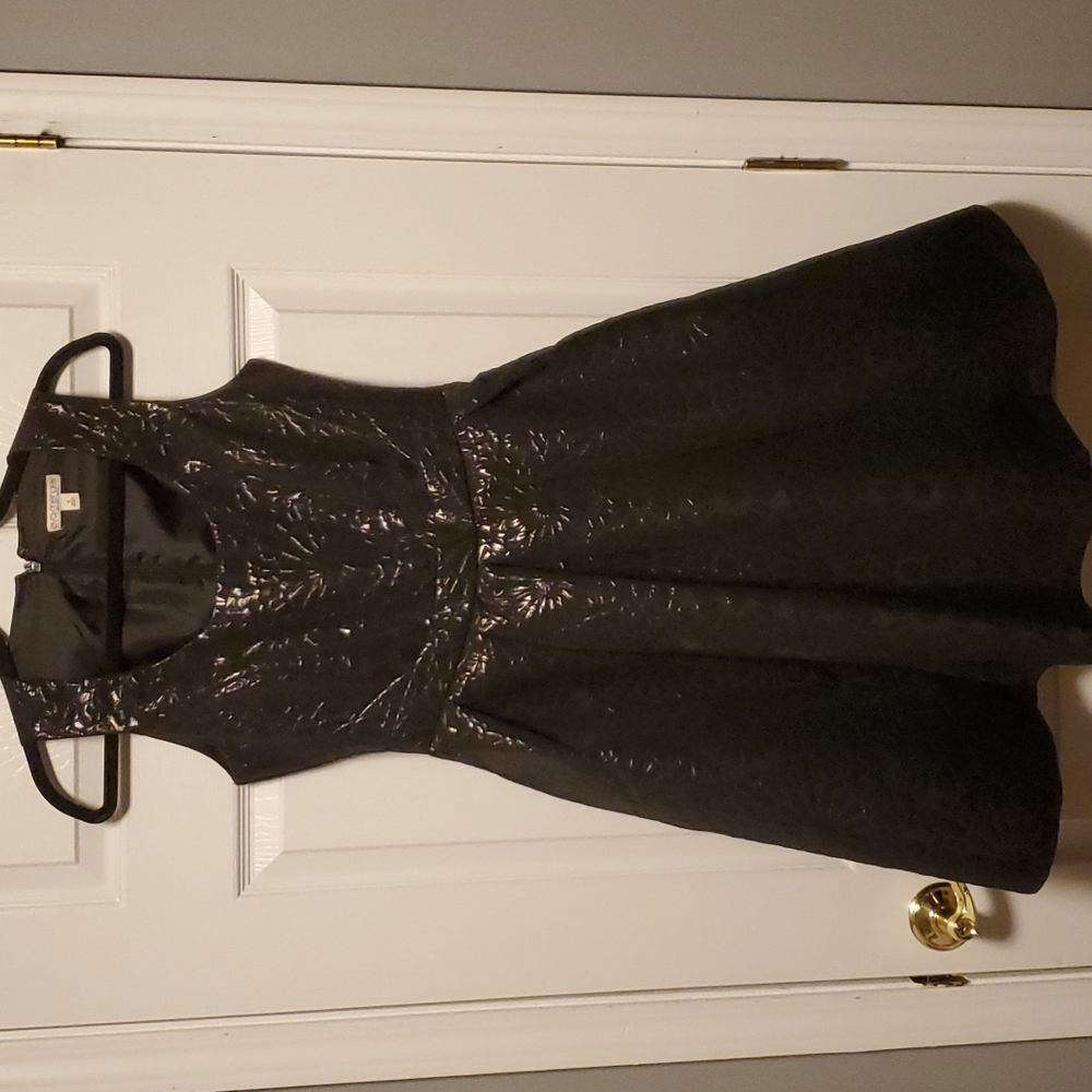 Eva Mendes Perfect Black Cocktail Dress